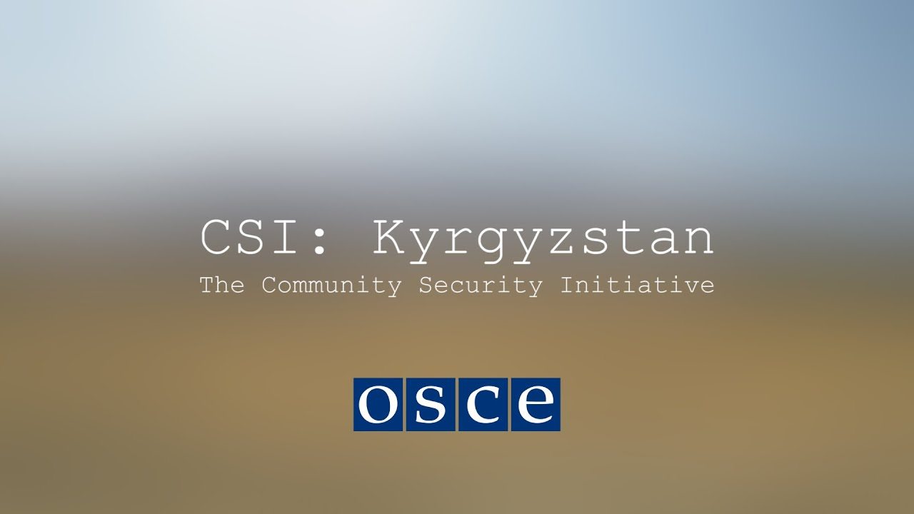CSI: Kyrgyzstan — The Community Security Initiative — film preview