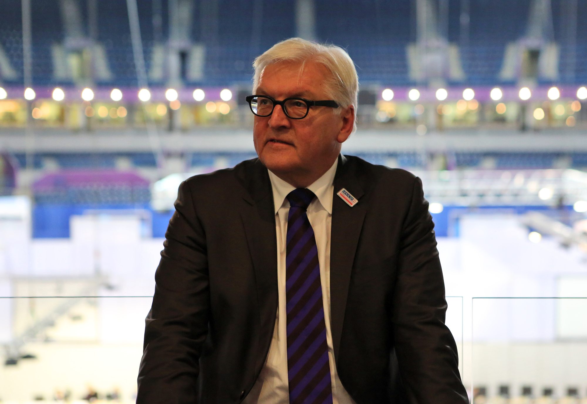 Portrait of Frank-Walter Steinmeier for an OSCE Security Community interview