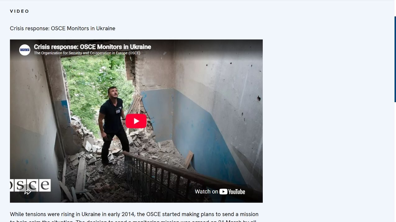 The film on OSCE.org — source preview