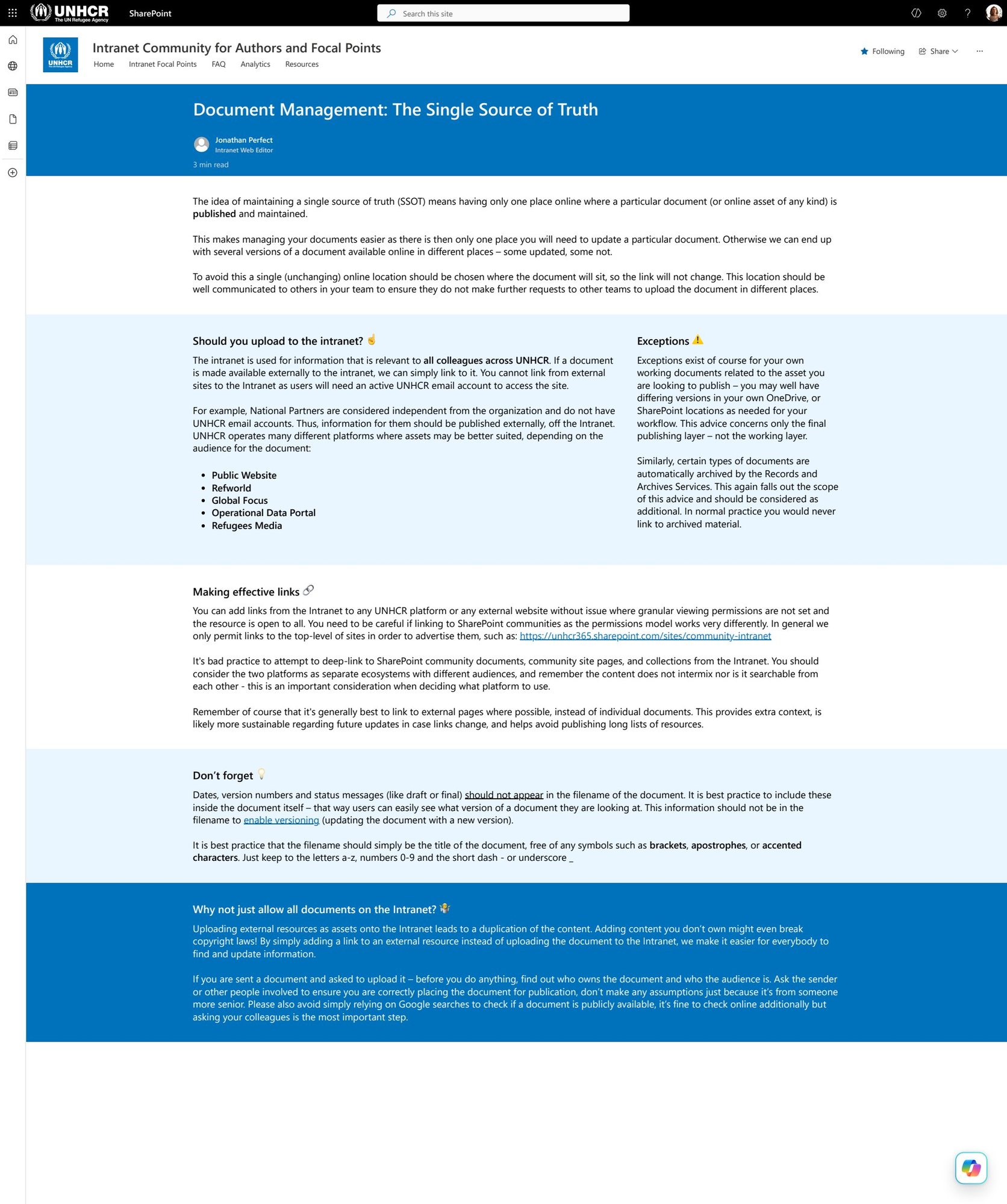 Document management: a single source of truth — document preview