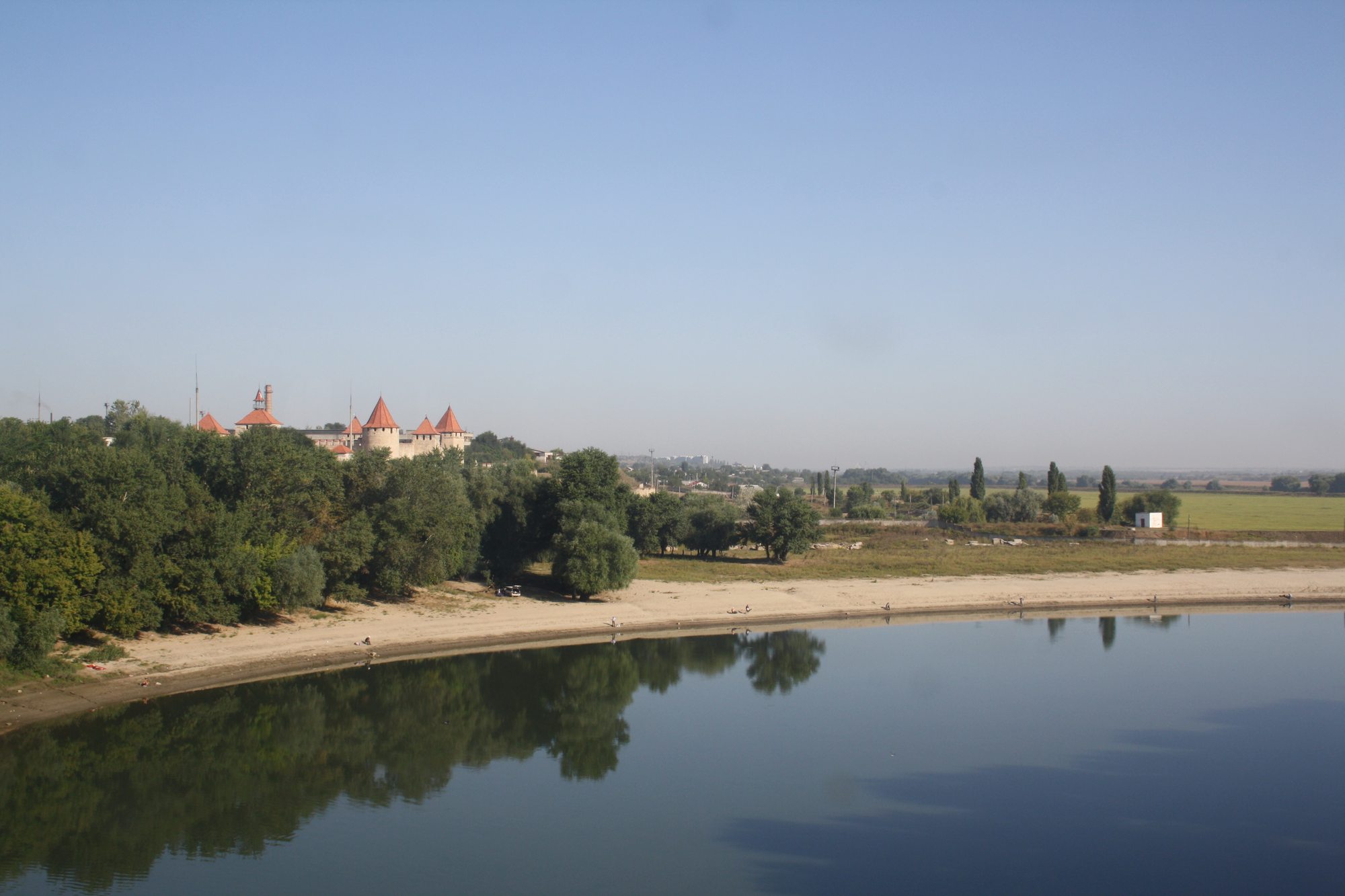 Bender fortress beside the Dniestr/Nistru River